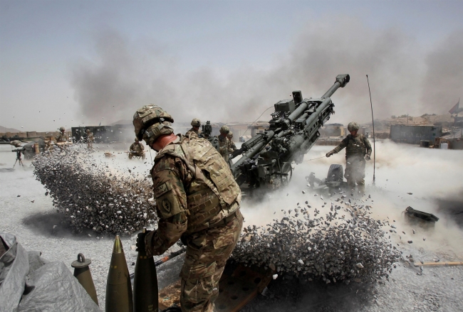 ABD askerleri 2011'de Kandahar eyaletinin Panjwai bölgesinde. Fotoğraf: Reuters